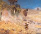 A Break Away 1891 Art Print