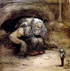 Dont be Foolish Clucked the Troll ca 1907 Art Print