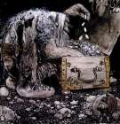 He Approached the Chest Quietly ca 1907 Art Print