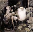 So Speaks Uggle Guggle ca 1910 Art Print