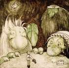 The Boy and the Tomtes Hat, Boy ca 1910 Art Print