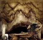 Troll and Princess ca 1910 Art Print