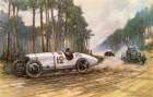 French Grand Prix, Le Mans 1921 Art Print