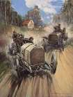 Gordon Bennett Mercedes 1903 Art Print