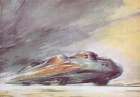 John Cobbs Railton Breaking Record at 394mph, Utah Art Print