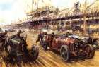 The Targa Florio 1932 Art Print