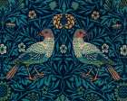 Birds ca 1850 detail Art Print