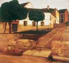 Street in Avila, Avila Landscape 1908 Art Print