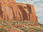 Cliffs of Betatakin, Canyon Wall 1922 Art Print