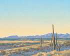 Desert Evening 1943 Art Print