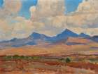 Hills Near Tumacacori Mission, Arizona 1926 Art Print