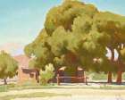 Home in the Desert, Lone Pine 1929 Art Print