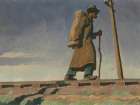 Homeless Man, Study for Destination Unknown 1938 Art Print