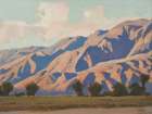 Inyo Mountains, Evening Art Print