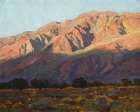 Inyo Range at Sunset, Lone Pine 1919 Art Print