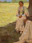Kla-at-la, St. Ignatius Mont 1909 Art Print
