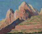 Landscape, Zion National Park ca 1933 Art Print