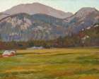 Meadow and Mountain 1921 Art Print