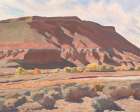 Mesa on Rio Virgen 1941 Art Print