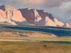 Mesa Toward Sunset 1941 Art Print