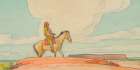 Navajo Song 1941 Art Print