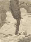 Navajos in a Canyon 1942 Art Print