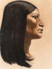 Portrait of a Native American 1940