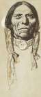 Portrait of an Indian Brave Art Print