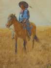 Southern Plains Indian on Horseback