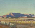 Striped Mesa Art Print