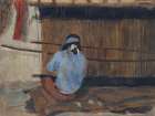 Study for Hopi Weaver ca 1921 Art Print