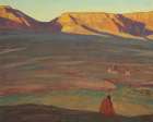 The Rising Shadow 1923 Art Print