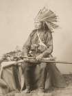 Little, the instigator of Indian Revolt at Pine Ridge, 1892 Art Print