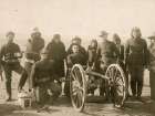 Gunners of Battery E 1st Artillery Art Print