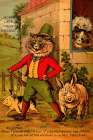 Cats of Many Lands 1914 - Irish Cats Art Print