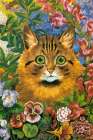 Floral Cat Art Print