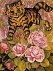 The Rose Kitty Art Print