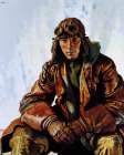 Flight Sergeant W.G. Bennett 1917 Art Print