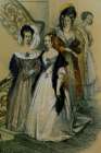 Young Victoria with Ladies in Waiting after accession 1837