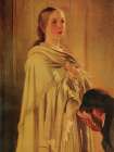 Victoria Receiving News of Accession 1837 Art Print by Frederick Parsons Shuckard