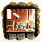 High Street, Fireworks 1938 Art Print