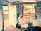 Interior at Furlongs 1939 Art Print