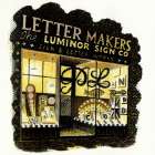 Letter Makers 1938 Art Print