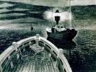 Light Vessel and Duty Boat 1940 Art Print