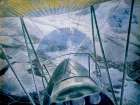 View through Propeller 1942 Art Print