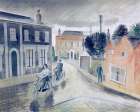 Village Street 1936 Art Print