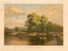 1874 vol. 30 - Penton Hook Lock, Thames Art Print