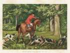 1880 vol. 36 - Fox-hunting dogs Art Print