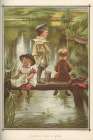 1884 vol. 40 - Children fishing Art Print