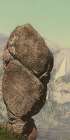 California - Agassiz Rock Union Point and Yosemite Falls Ca 1898 Art Print by Vintage Photochrom United States